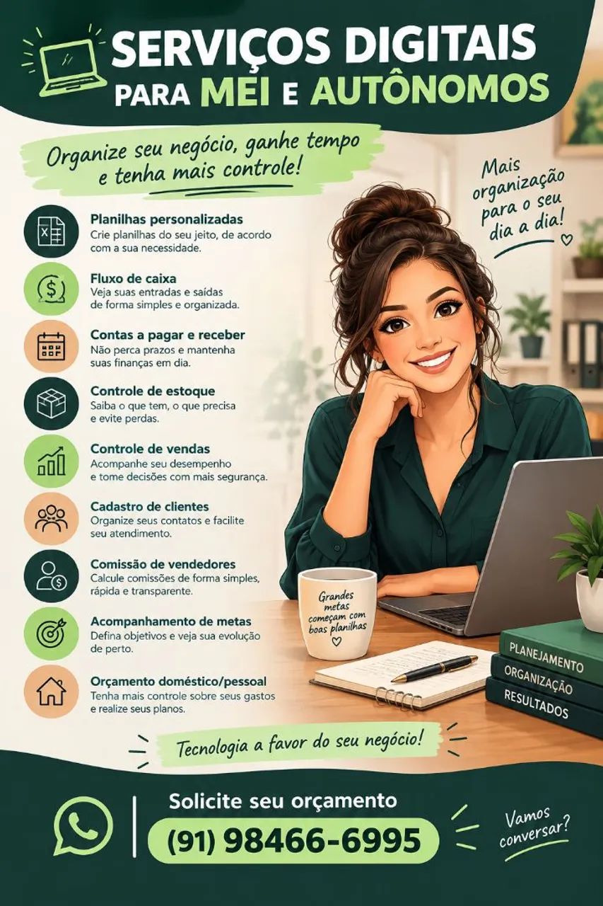 Planilhas Personalizadas para seu Negócio