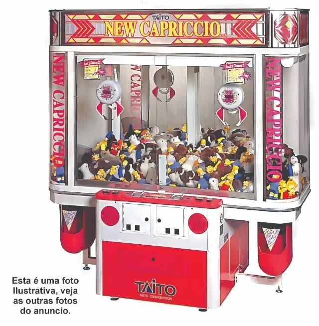 Grua (Dupla 2X) Para Bicho de Pelúcia TAITO (Vending Machine)