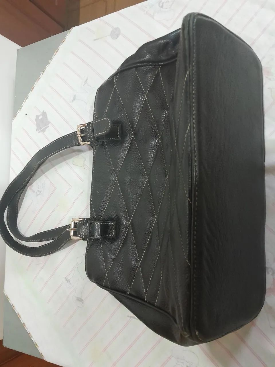 Bolsa de ombro ( couro legitimo) - Foto 3