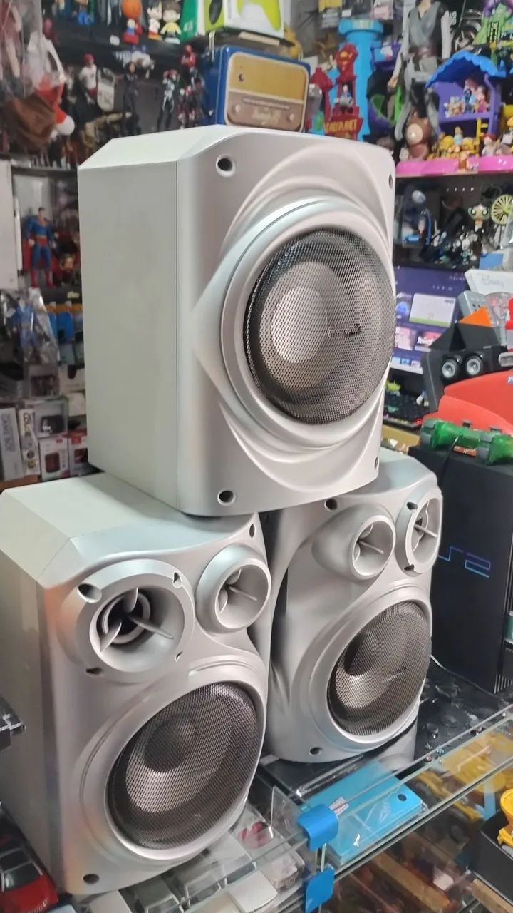 Caixa de som Panasonic as três caixas
