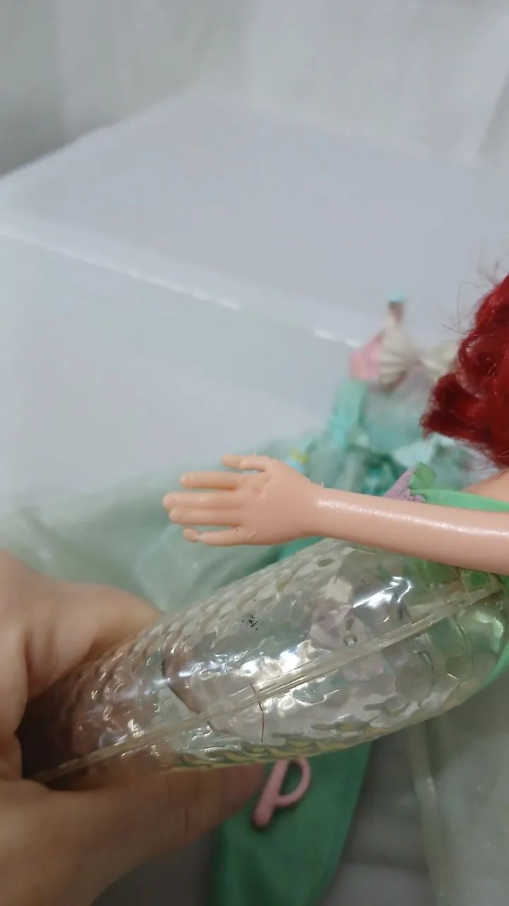 Boneca sereia Ariel  - Foto 4