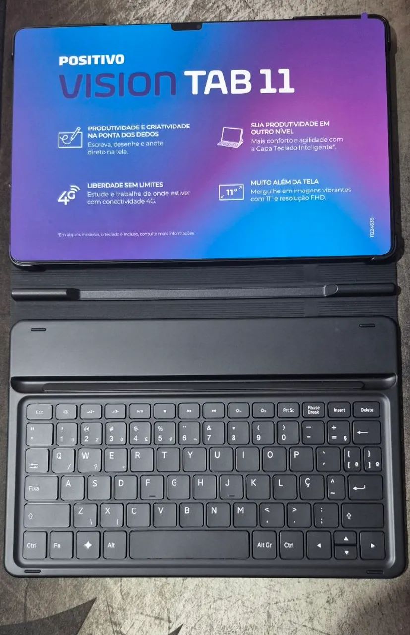 Tablet positivo vision com caneta e capa com teclado - Foto 4