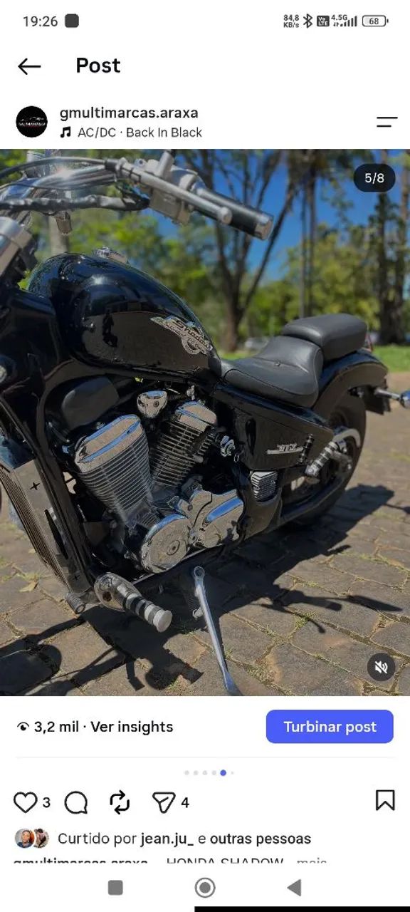 Honda Shadow 600 - Foto 2