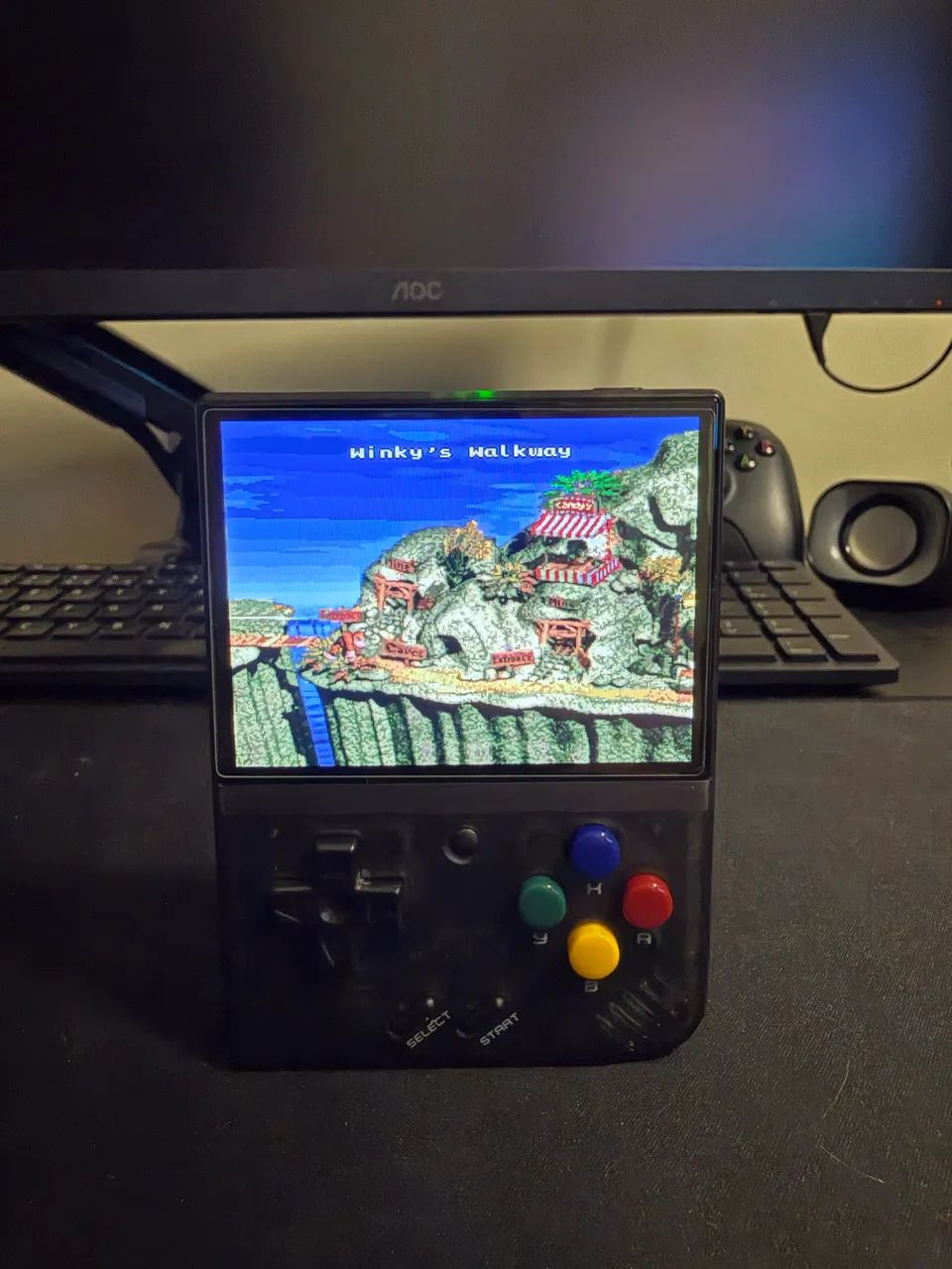 Vendo vídeo game retrô portátil - Miyoo plus - Foto 2