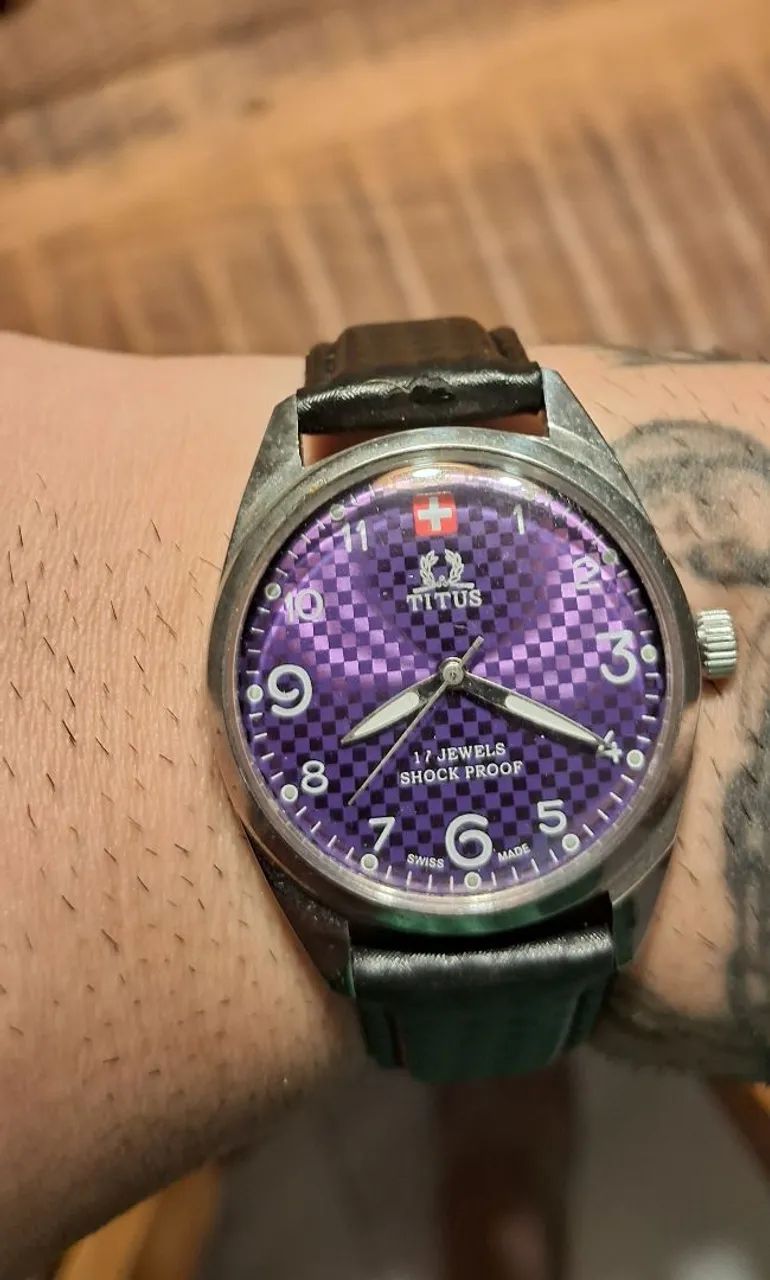 Relógio Titus Vintage Swiss Made  - Foto 2