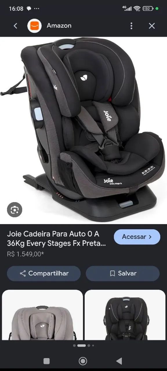 Cadeirinha Joie Every Stage