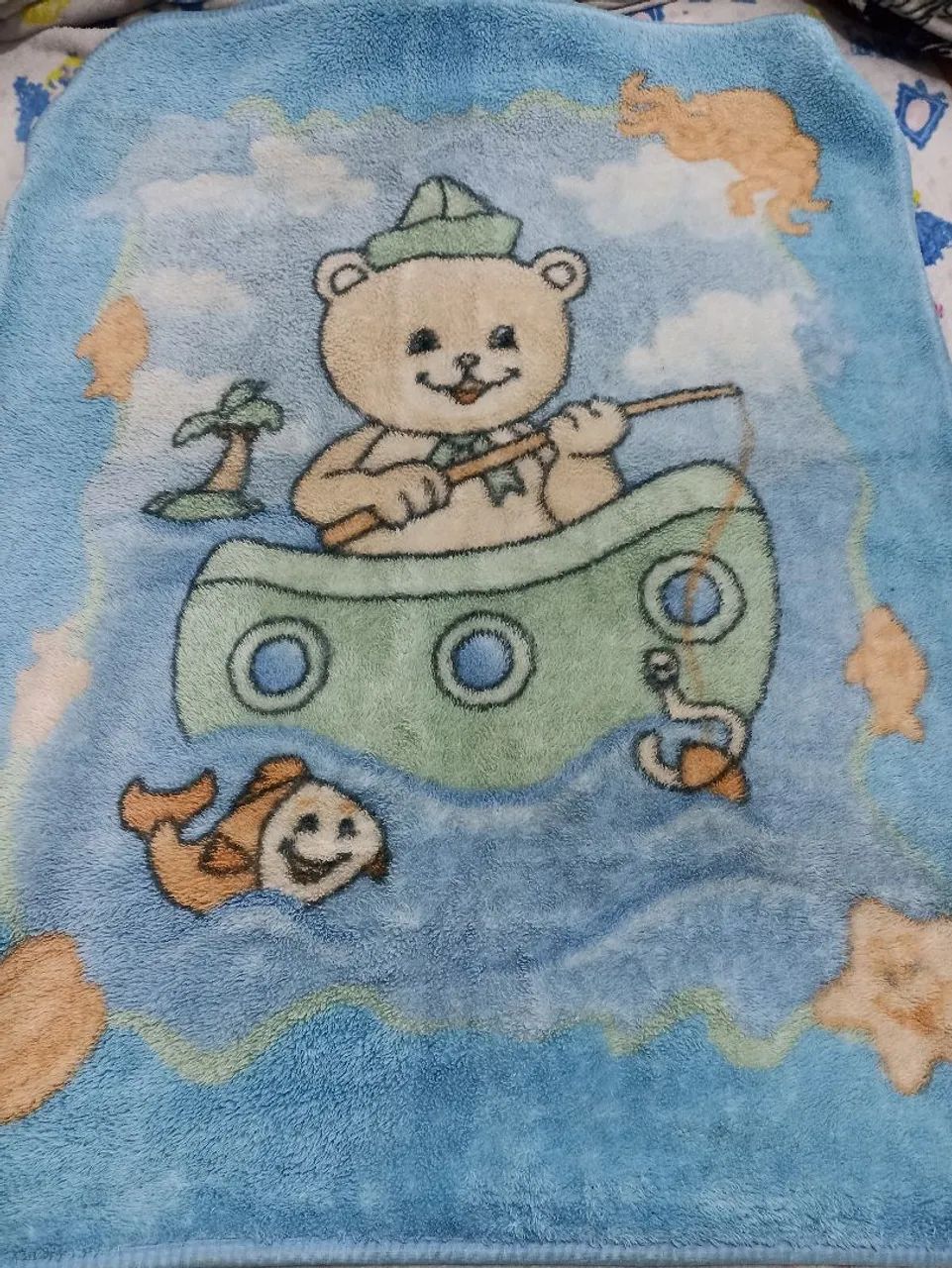 Macacão Simba 3-6m e cobertores e manta - Foto 4