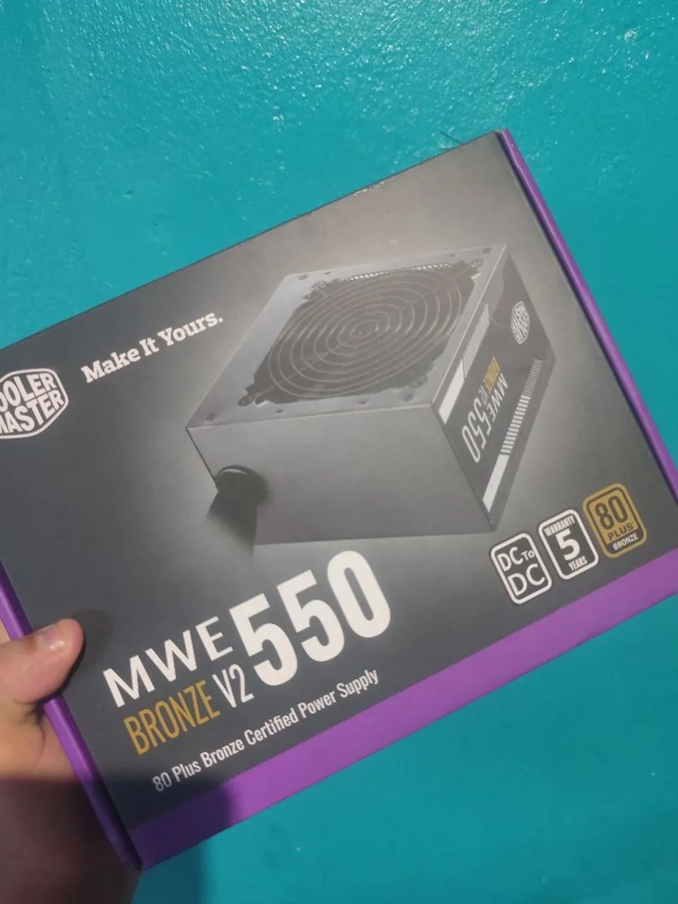 Fonte cooler master 550w