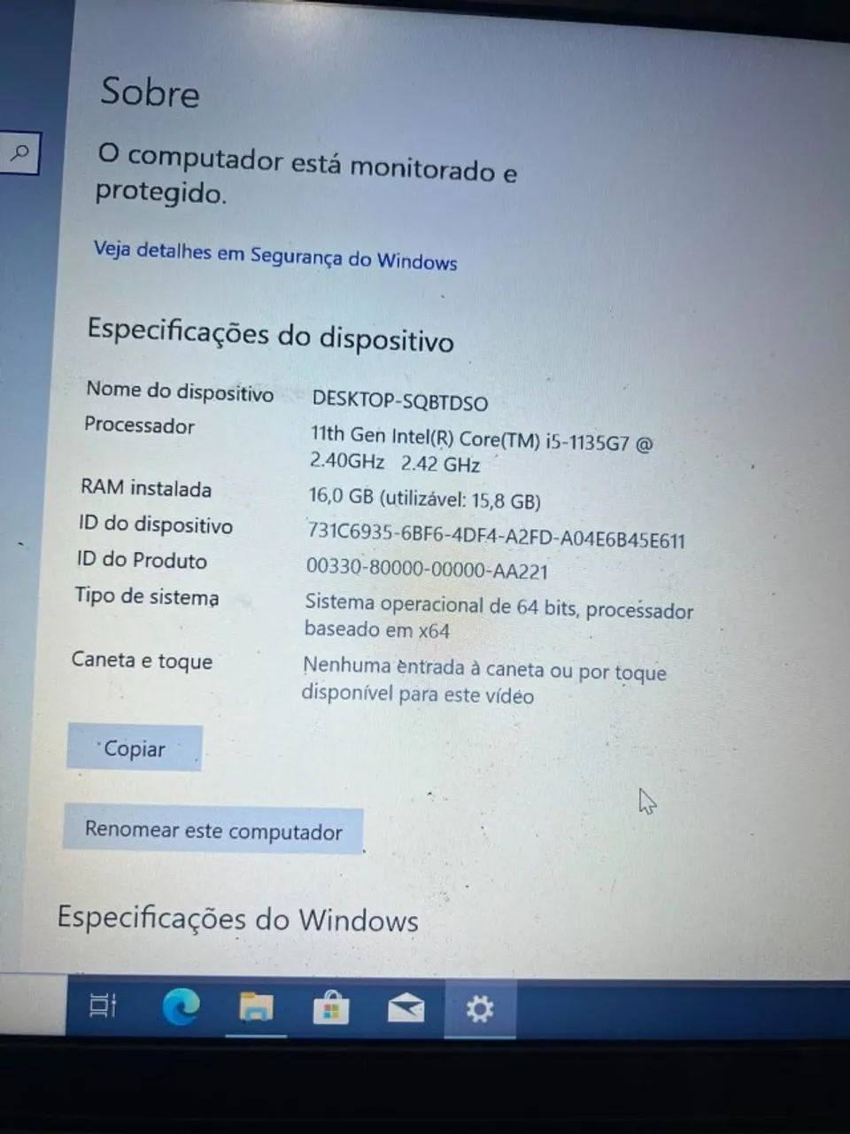 Notebook Core i5 - Lenovo