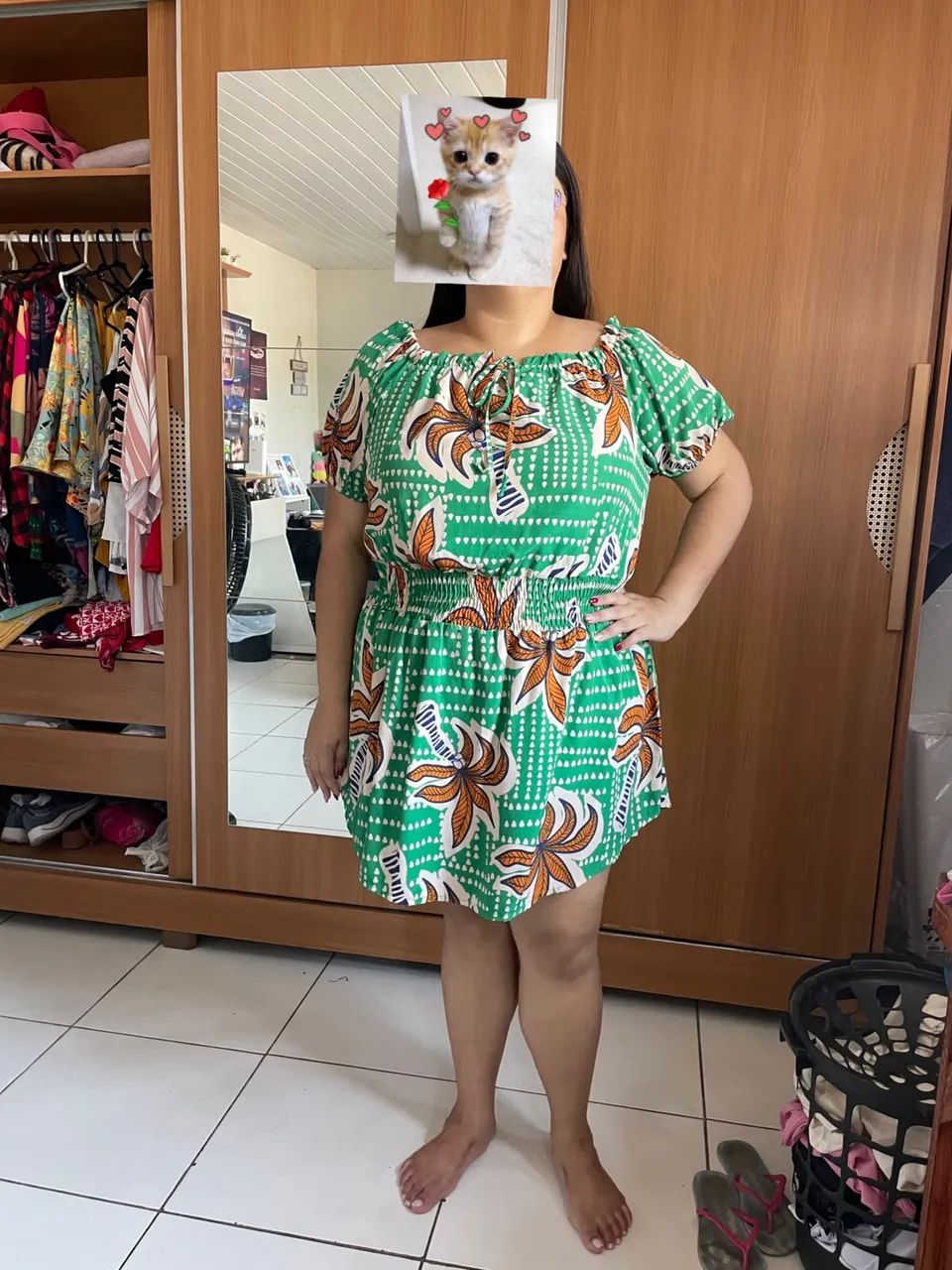 VESTIDO VERDE PLUS SIZE ? - Foto 2