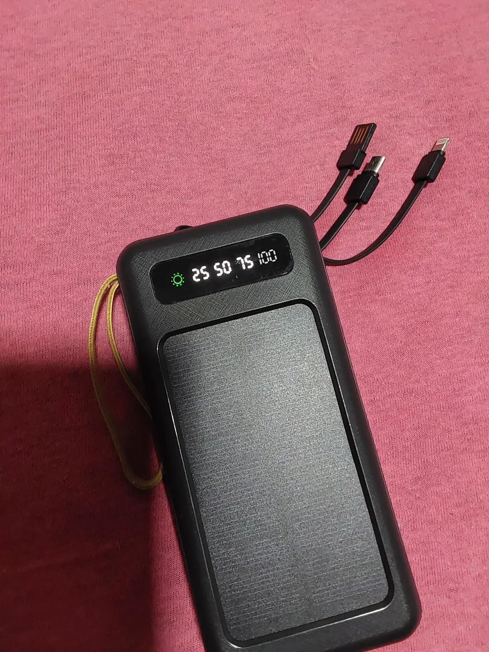 Carregador turbo com carregamento solar  - Foto 5