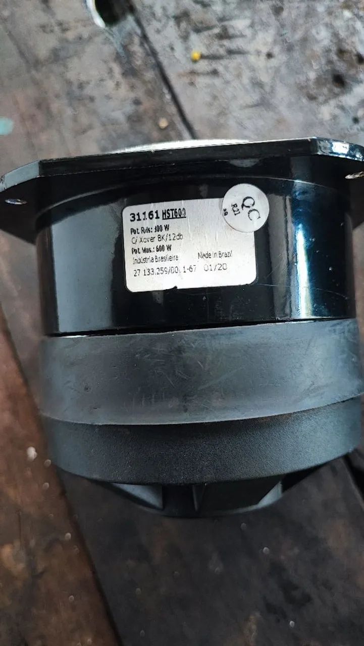 Super Tweeter Hinor HST 600 - Reparo Original - Funcionando Perfeitamente - Foto 3