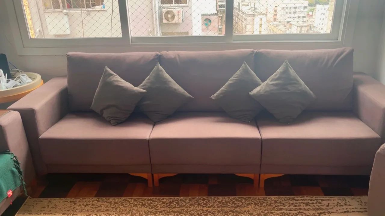 2 sofás de 4 lugares cada - Foto 2