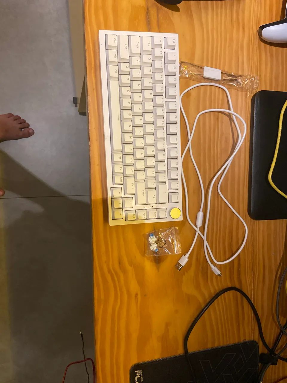 Teclado ajazz AK820 novo - Foto 3