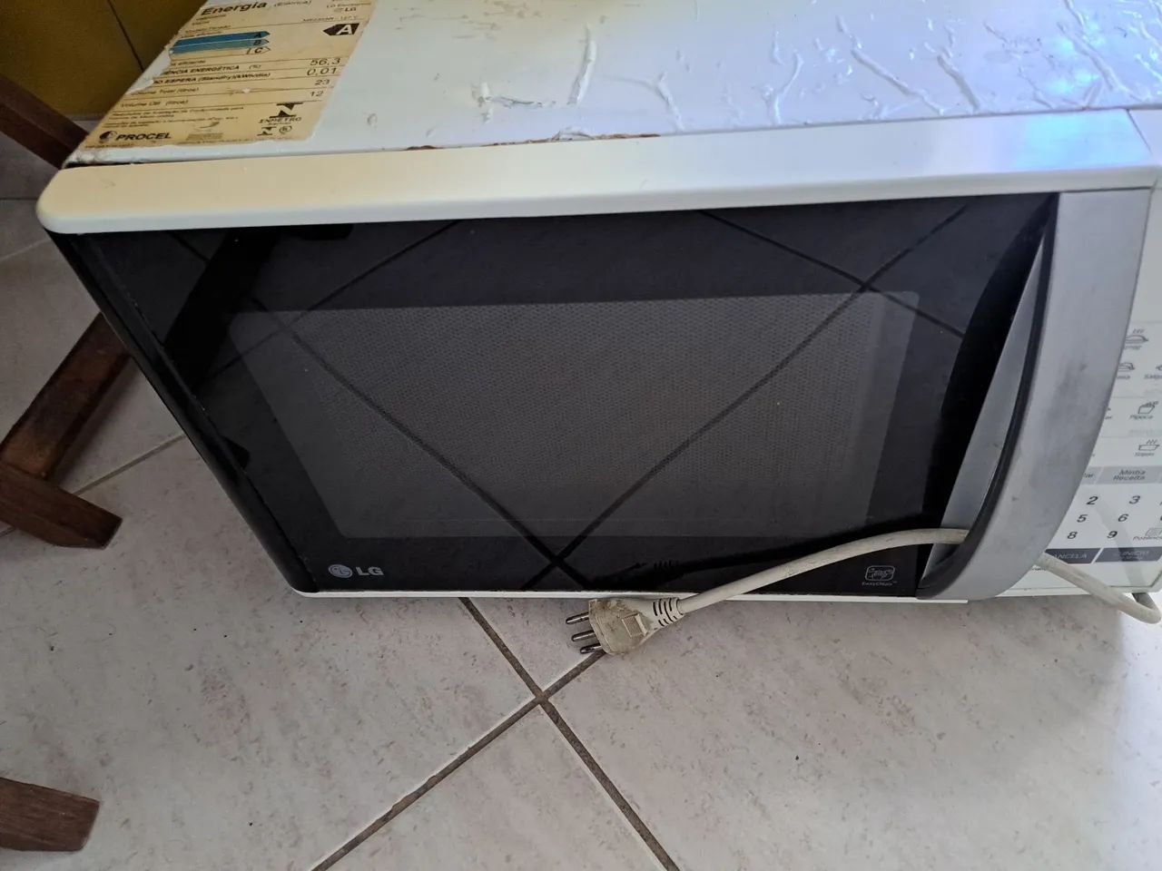 micro-ondas LG funciona muito bem  - Foto 5