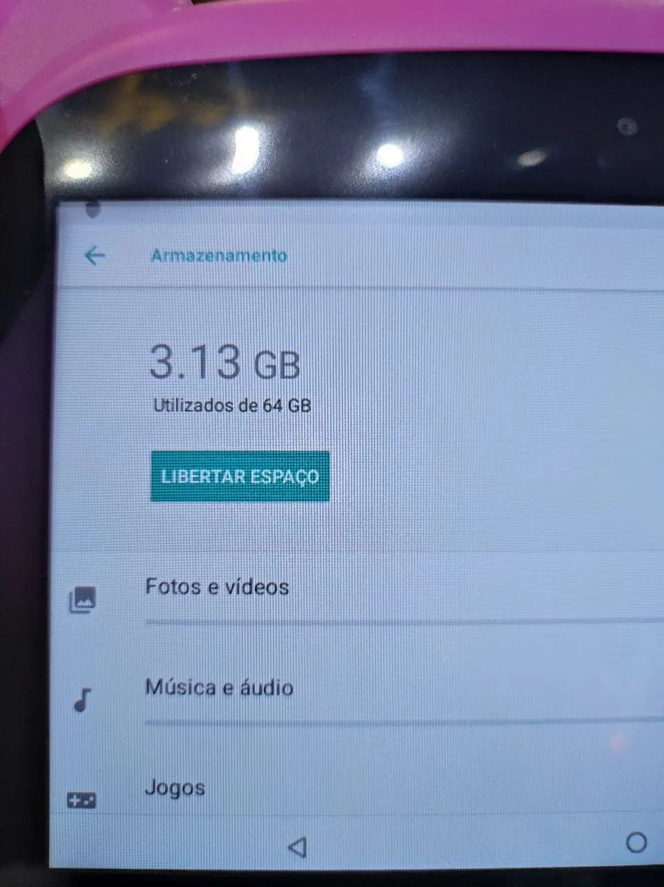 Tablet Infantil 64gb cor rosa Aitek com carregador  - Foto 5