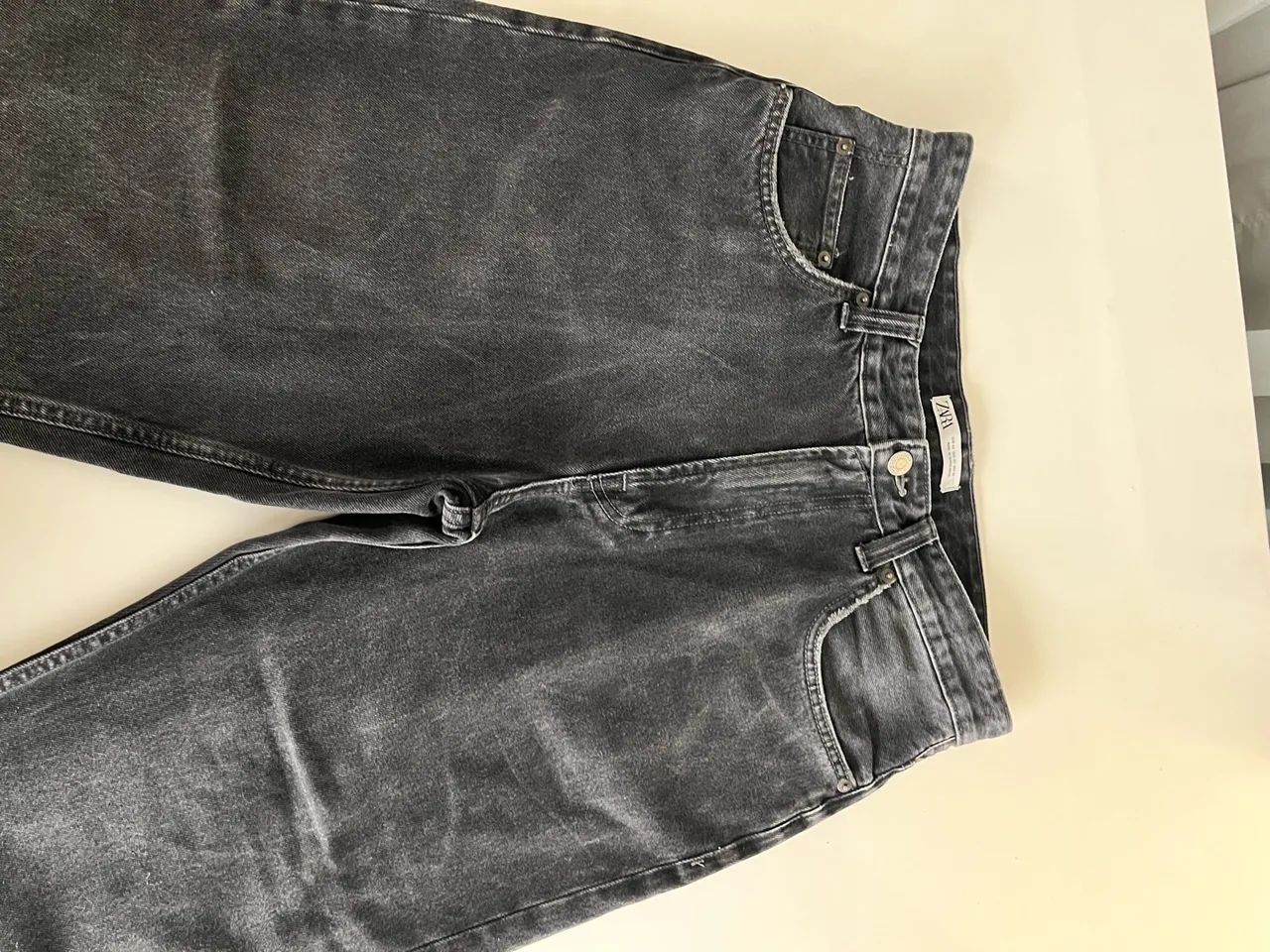 Calça jeans preta zara - Foto 2