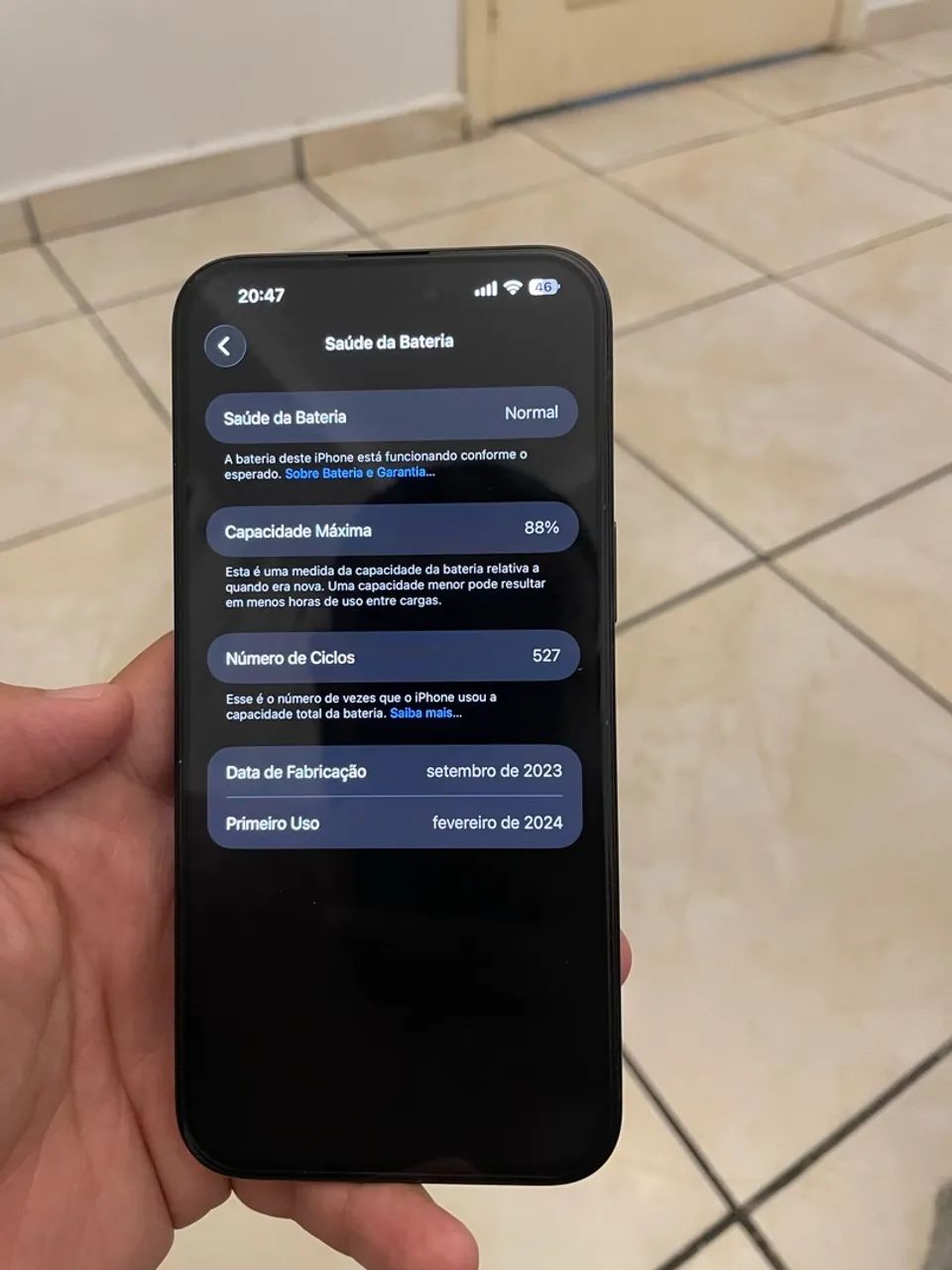 iPhone 15 Pro Max 512gb 88% bateria - Foto 5