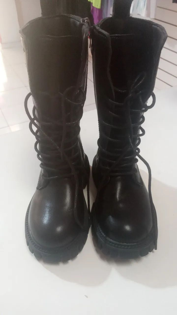 BOTAS ALTAS E MODERNAS ESTILO K POP NOVA - Foto 4