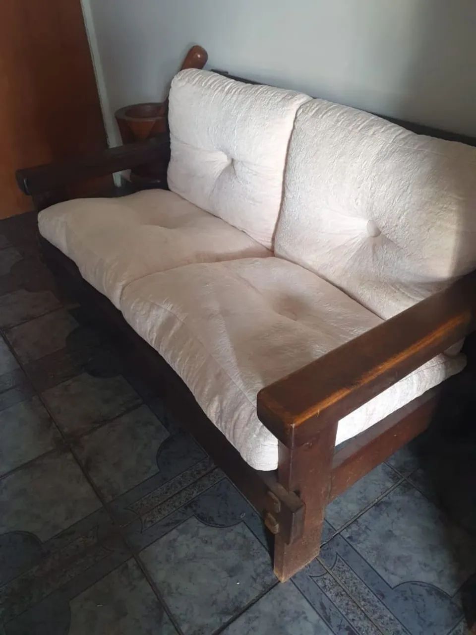 Rustic Sofa, Solid Wood468251202542653441