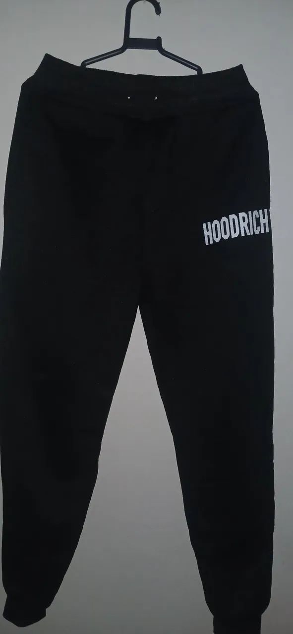 CONJUNTO de MOLETOM HOODRIC PRETO UK DRIP  - Foto 2