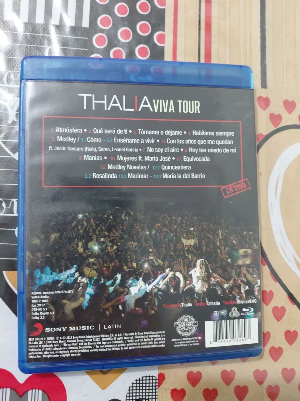 Bluray Thalia Viva Tour - Foto 2