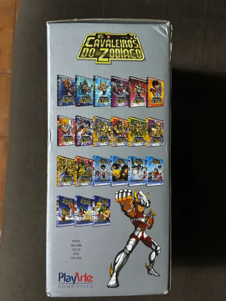 Coleção completa cavaleiros do zodíaco 21 dvd - DVD, Blu-Ray e