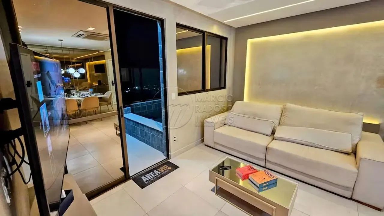 Cobertura 2 quartos com vista para o mar na Ponta Verde, 100% mobiliada e decorada. - Foto 2