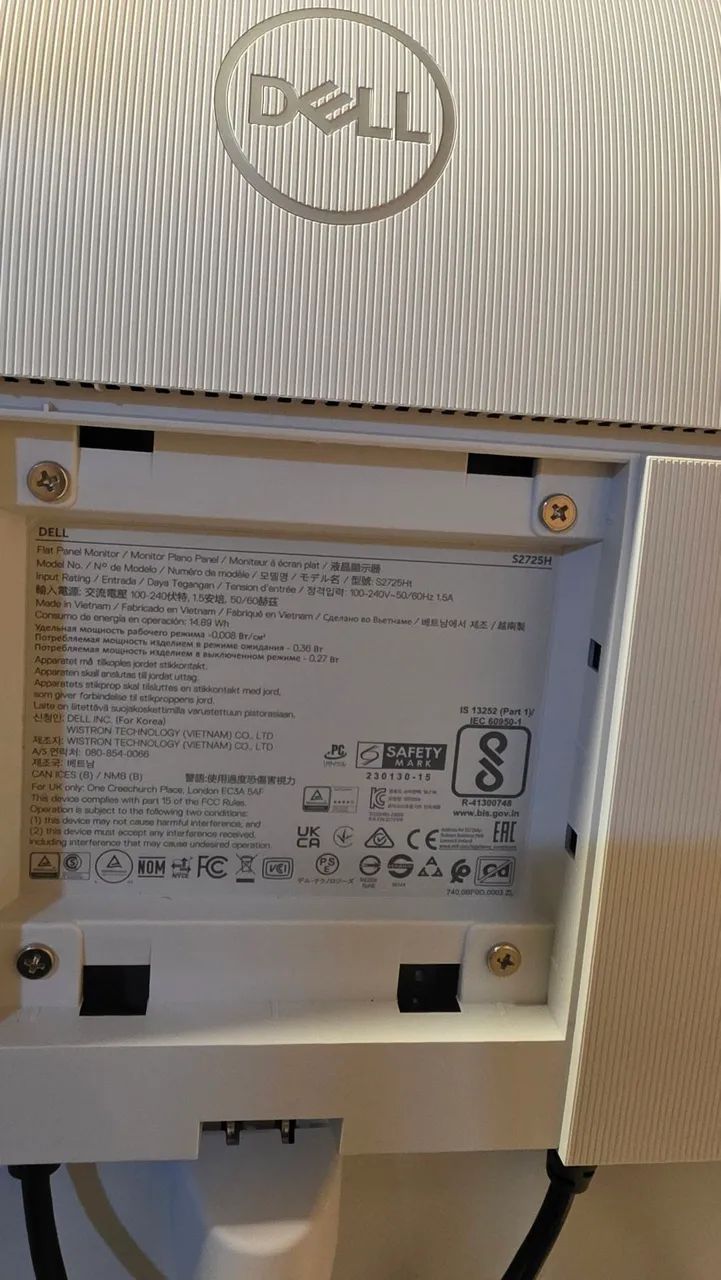 Monitor Dell 27" S2725H FHD  - Foto 2