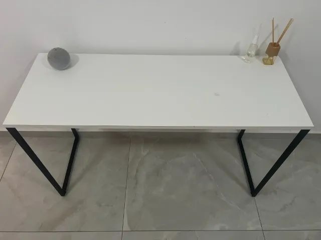 Mesa branca 120 × 60 - Foto 3