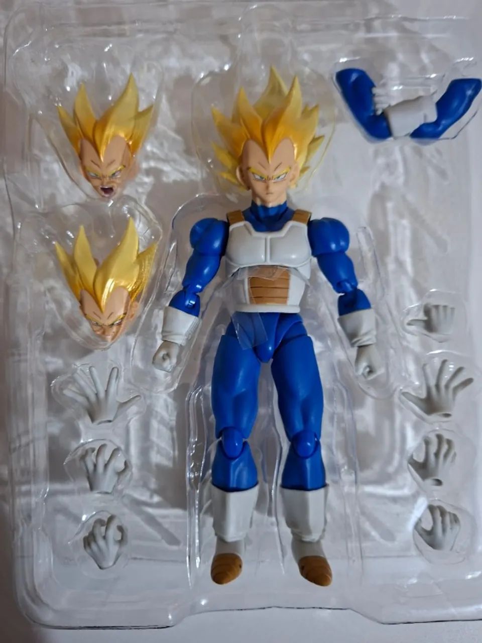 Goku SSJ God e Vegeta SSJ 2.0 - SH Figuarts - Foto 5