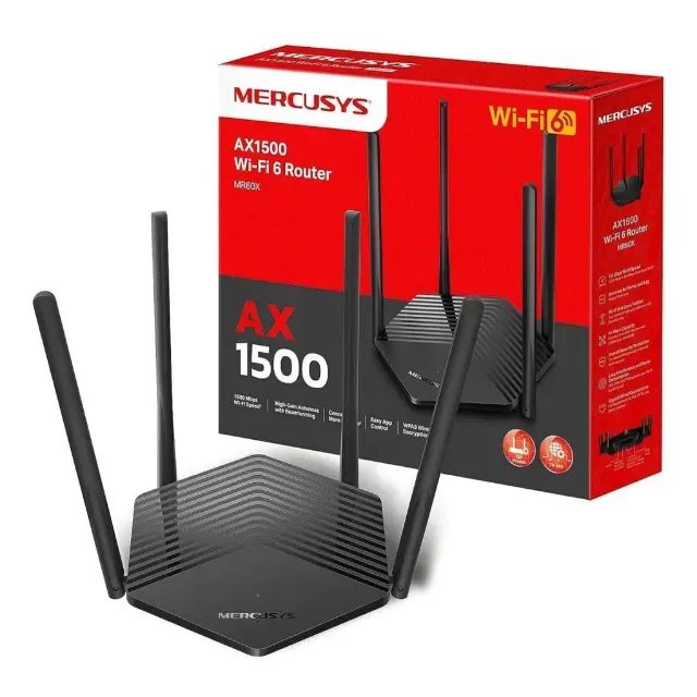 Roteador AX1500 MR60X WIFI 6 MERCUSYS - Foto 4