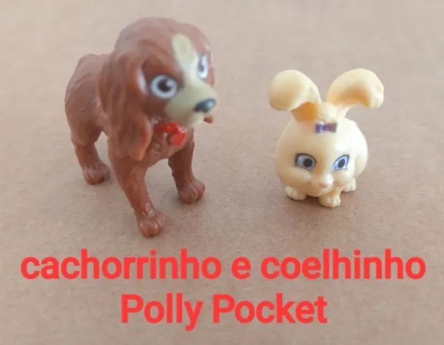 Cachorrinho e coelhinho Polly 