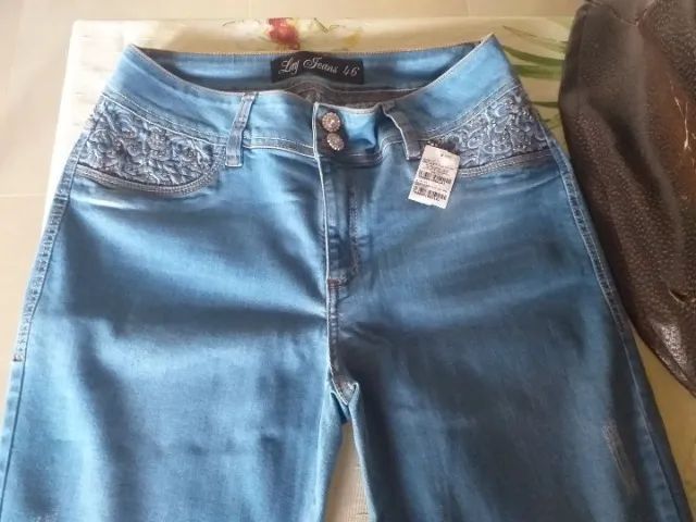 Calça Lay Jeans 46
