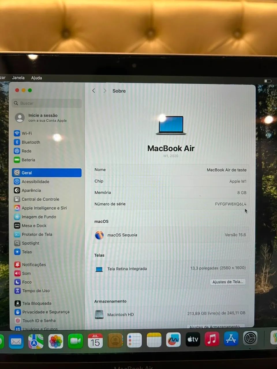 MacBook M1 air - 8gb - Foto 2