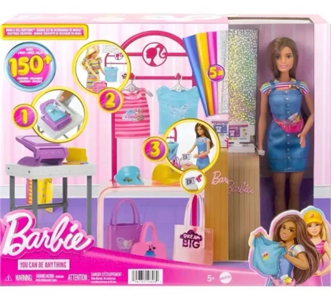 SILKGIRLSTORE  Barbie Profissões Designer de Moda. - Foto 4