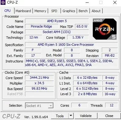 processador ryzen 5 1600af (2600) - Foto 2