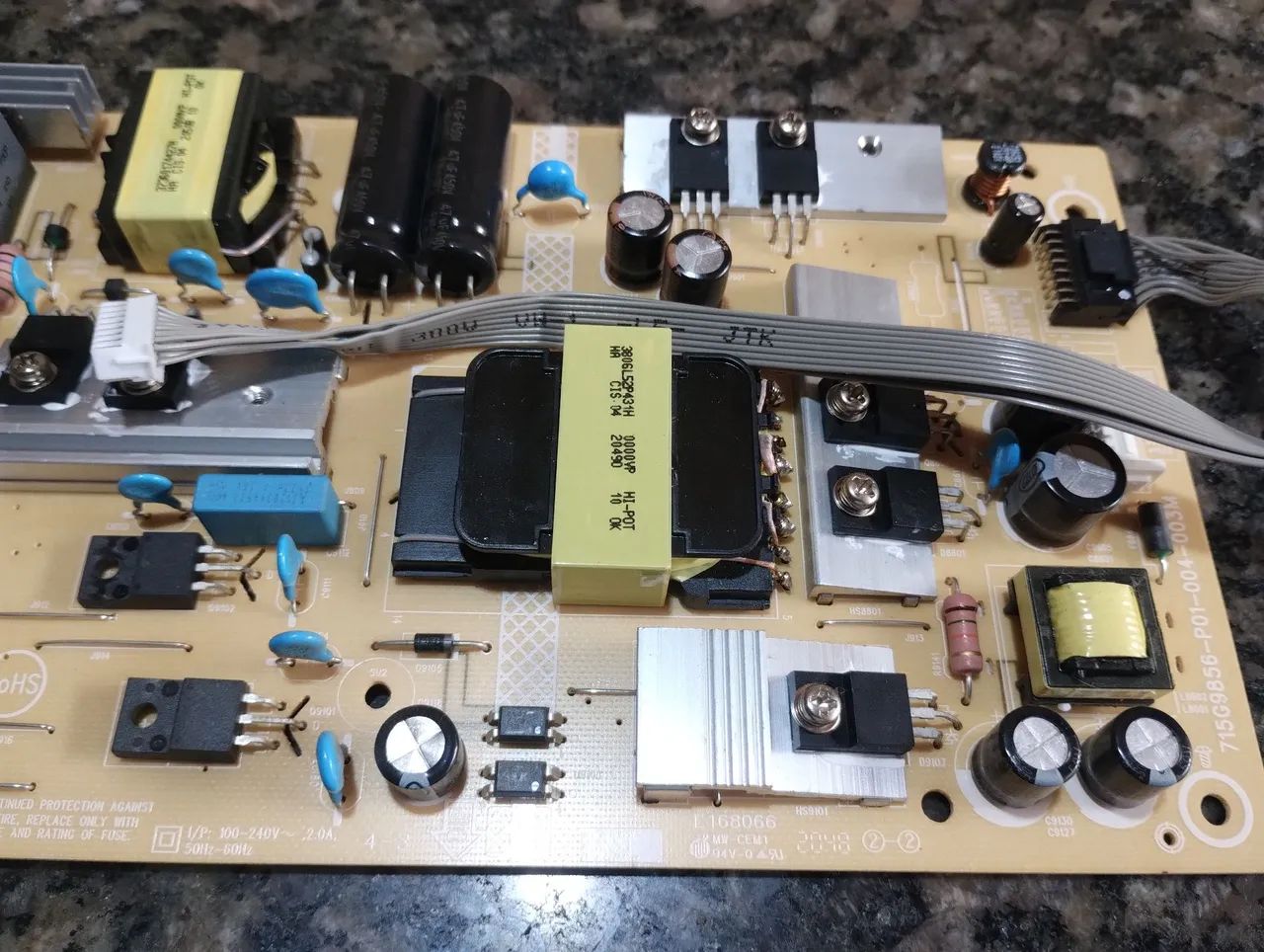 PLACA FONTE TV PHILIPS 50PUG7625/78 - Foto 4
