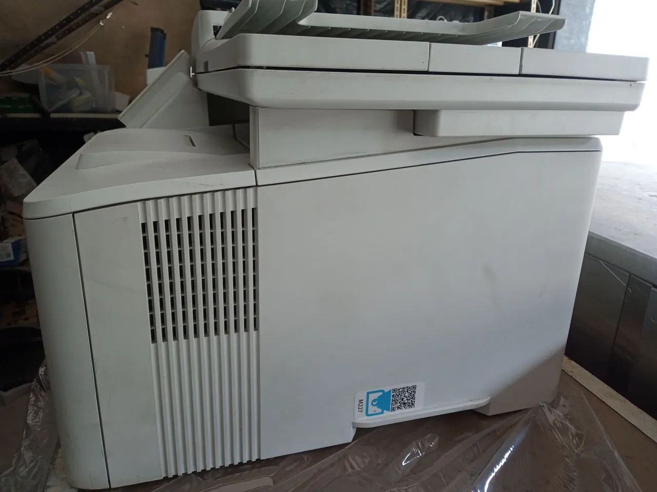 Impressora HP laserjet Pro MFP M227 fdn - Foto 5