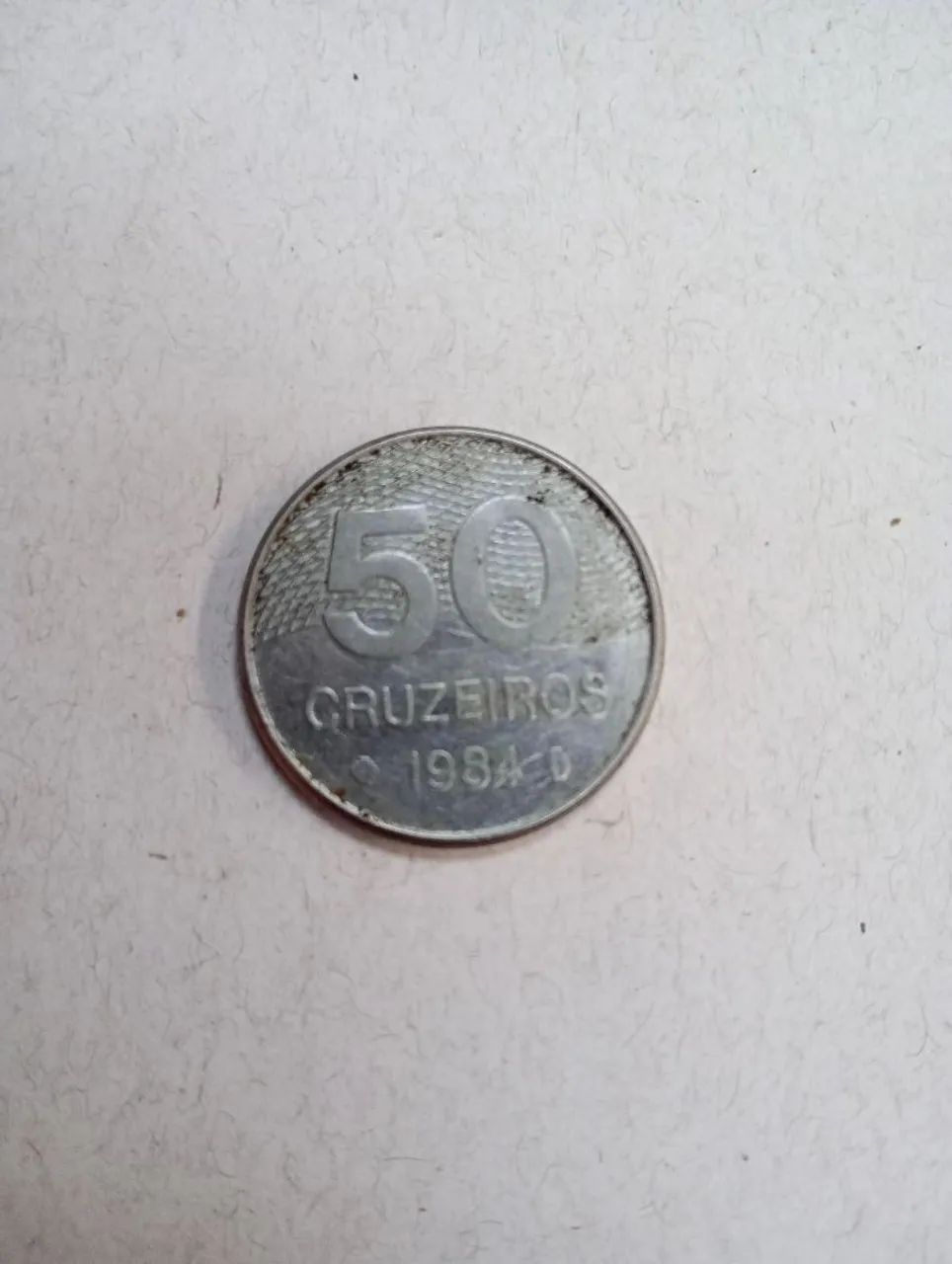 Moeda 50 Cruzeiros 1984 - Colecionável