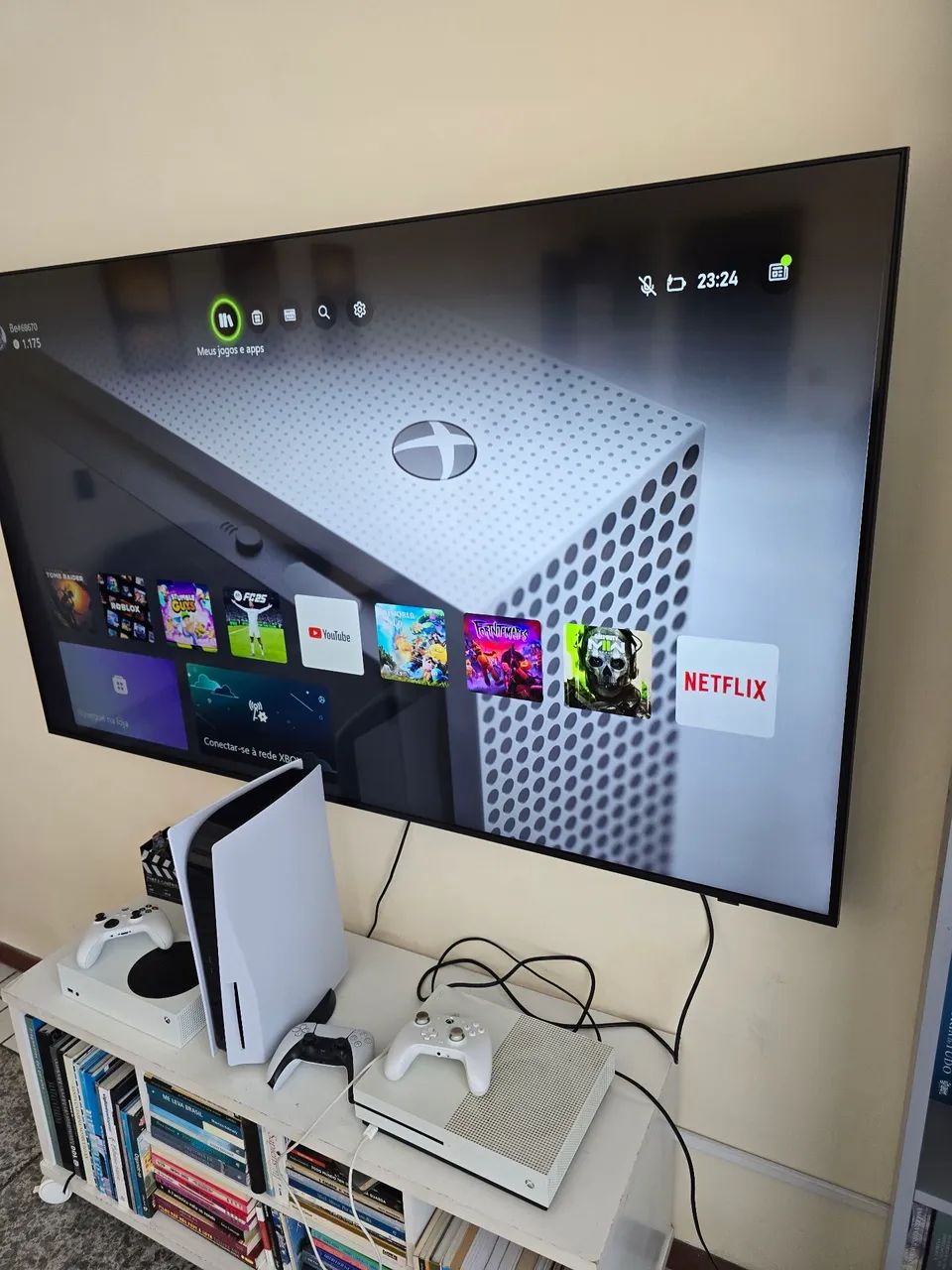 Xbox One S impecável com controle - Foto 3