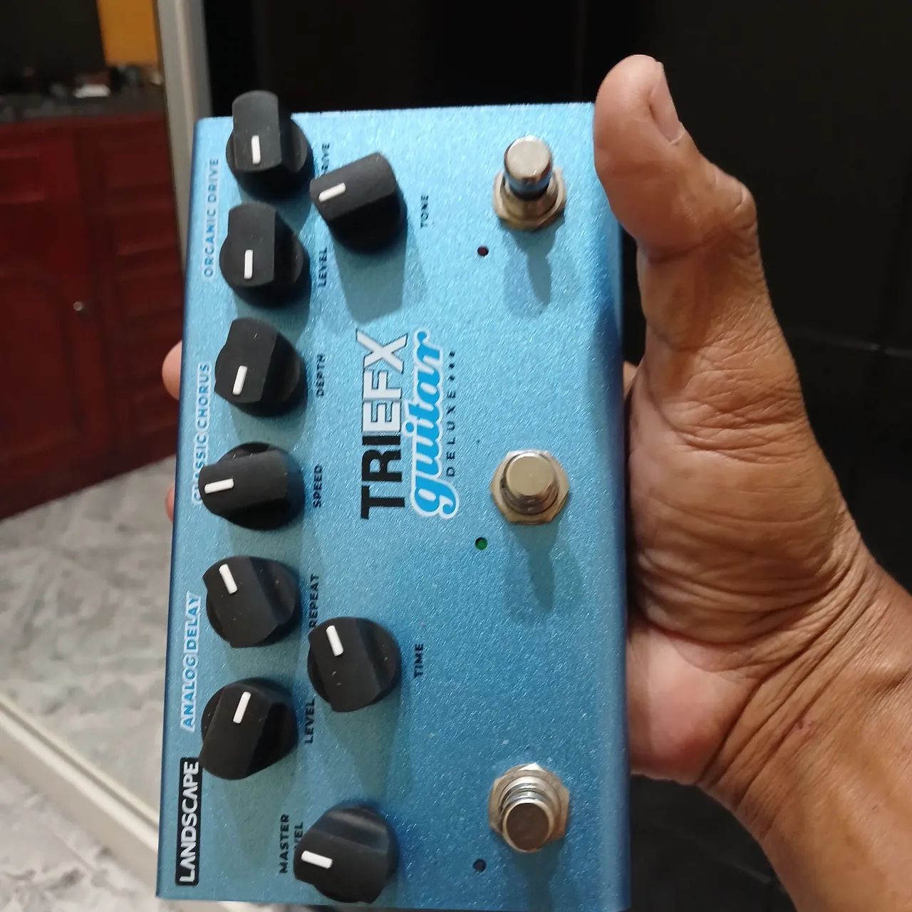 Pedal overdrive, delay e chorus  - Foto 5