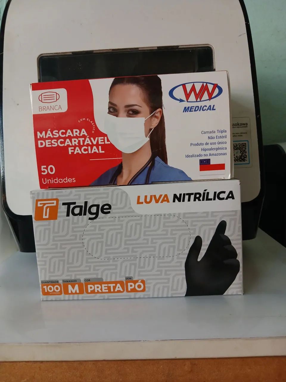 Toca Luva e máscara  - Foto 2