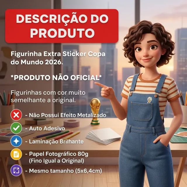 Kit Coleção Completa Legend Copa Do Mundo 2026 - Foto 3