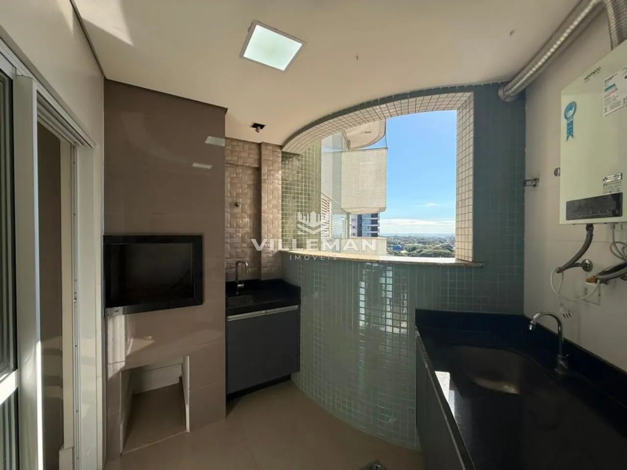Apartamento para alugar em Maringá, Zona 07, com 3 quartos, com 82 m², Edifício Santa Cata - Foto 5