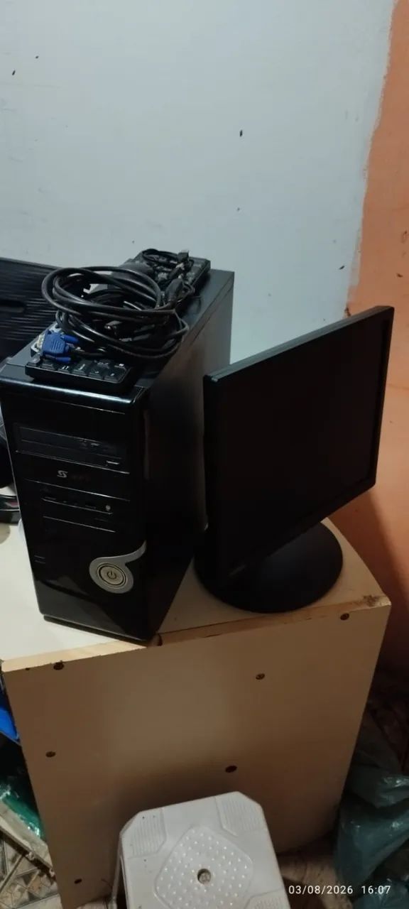 Computador, CPU, Tela, Mouse, Teclado - Foto 2