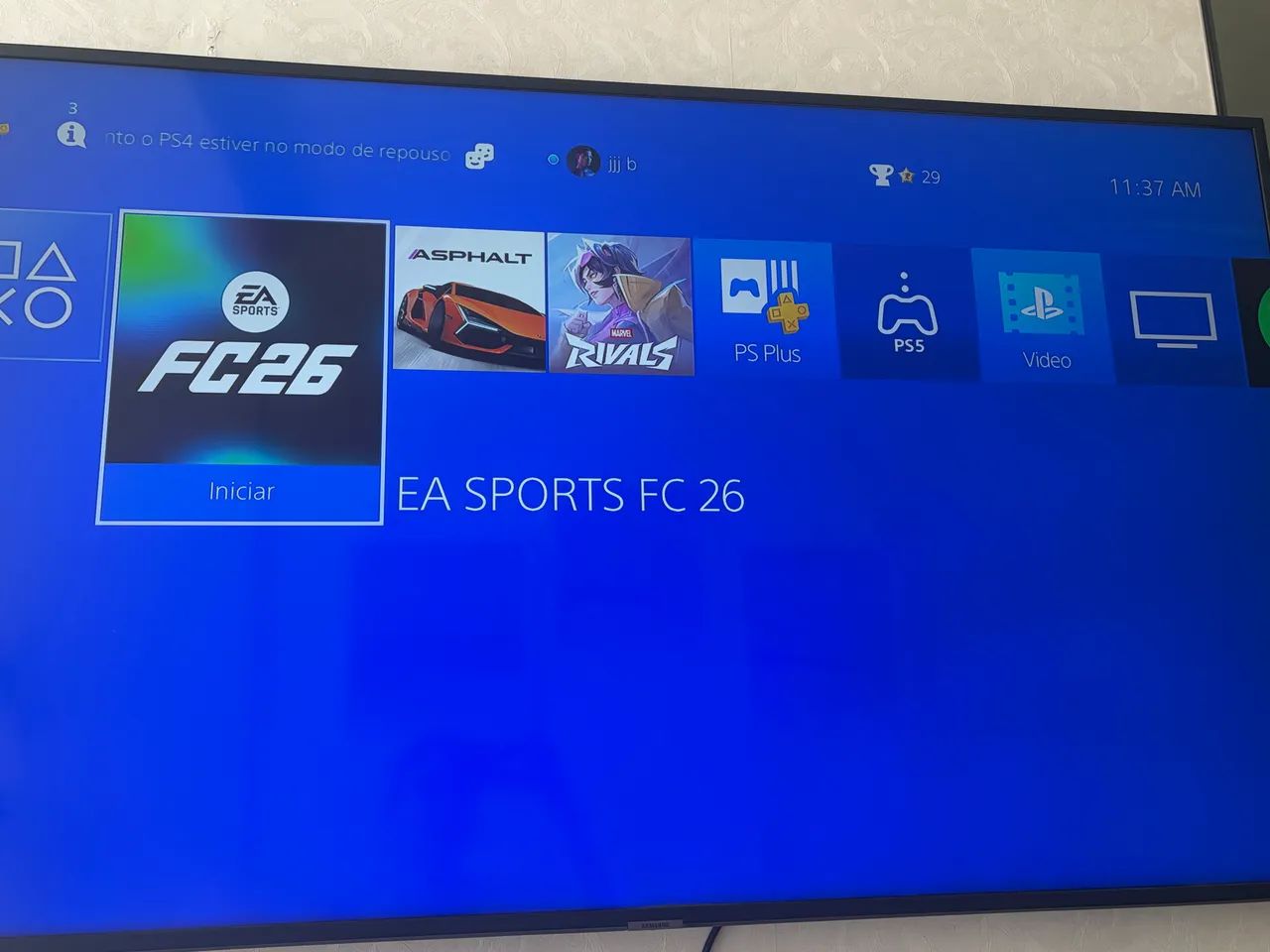 Ps4 slim 1tb funcionando perfeitamente! - Foto 3