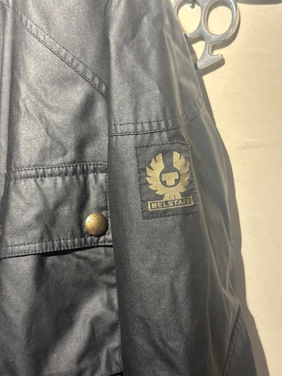 Jaqueta Belstaff Roadmaster 2012 preta - Foto 4