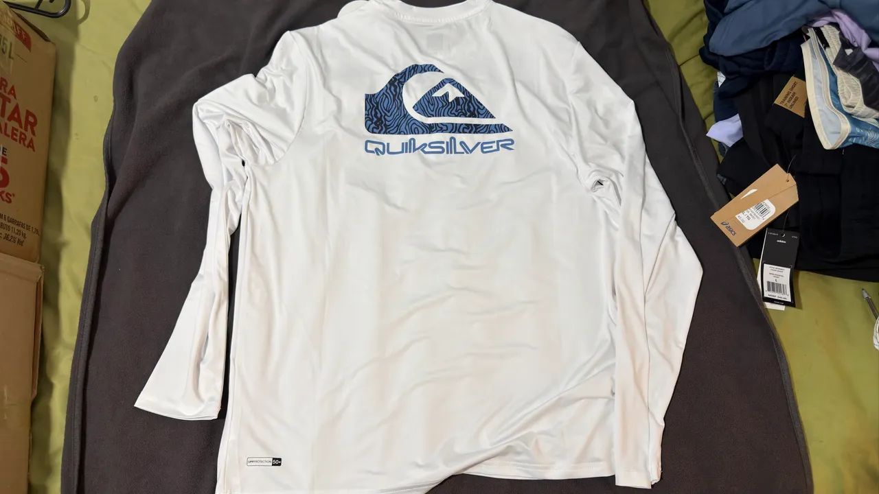 Camisa Quiksilver proteção UV - Foto 3