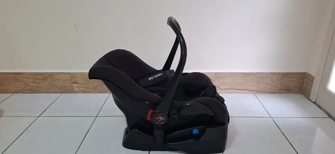 Carrinho bebê Kiddo Zig Zag com Bebe Conforto Casulo e Base - Foto 3